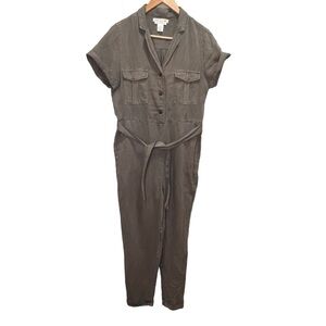 C&C California Linen Lyocell Jumpsuit Size XS